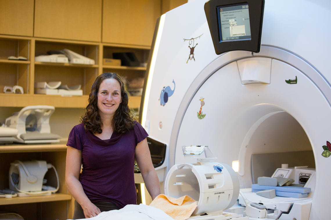 HBI/Mathison Centre/ACHRI researcher Dr. Catherine Lebel, senior author and investigator.