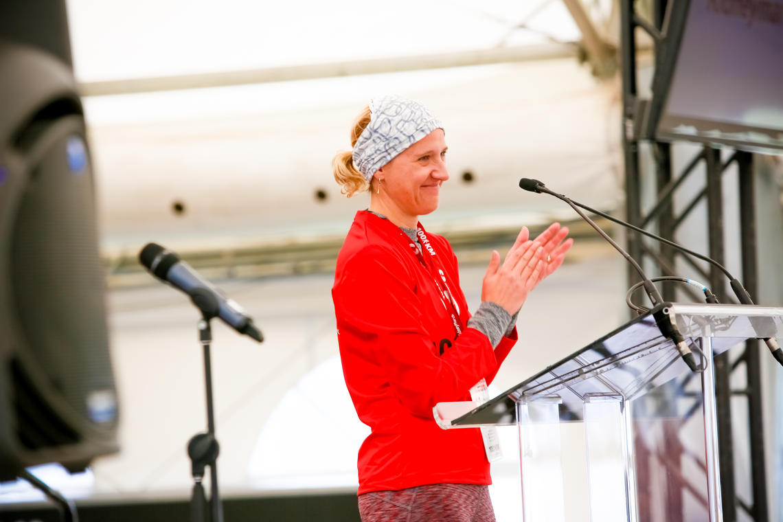 Dr. Sandra Davidson gives final speech at the 2016 Kidney March