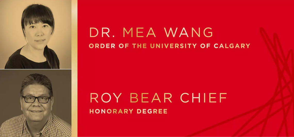Roy Bear Chief and Mea Wang