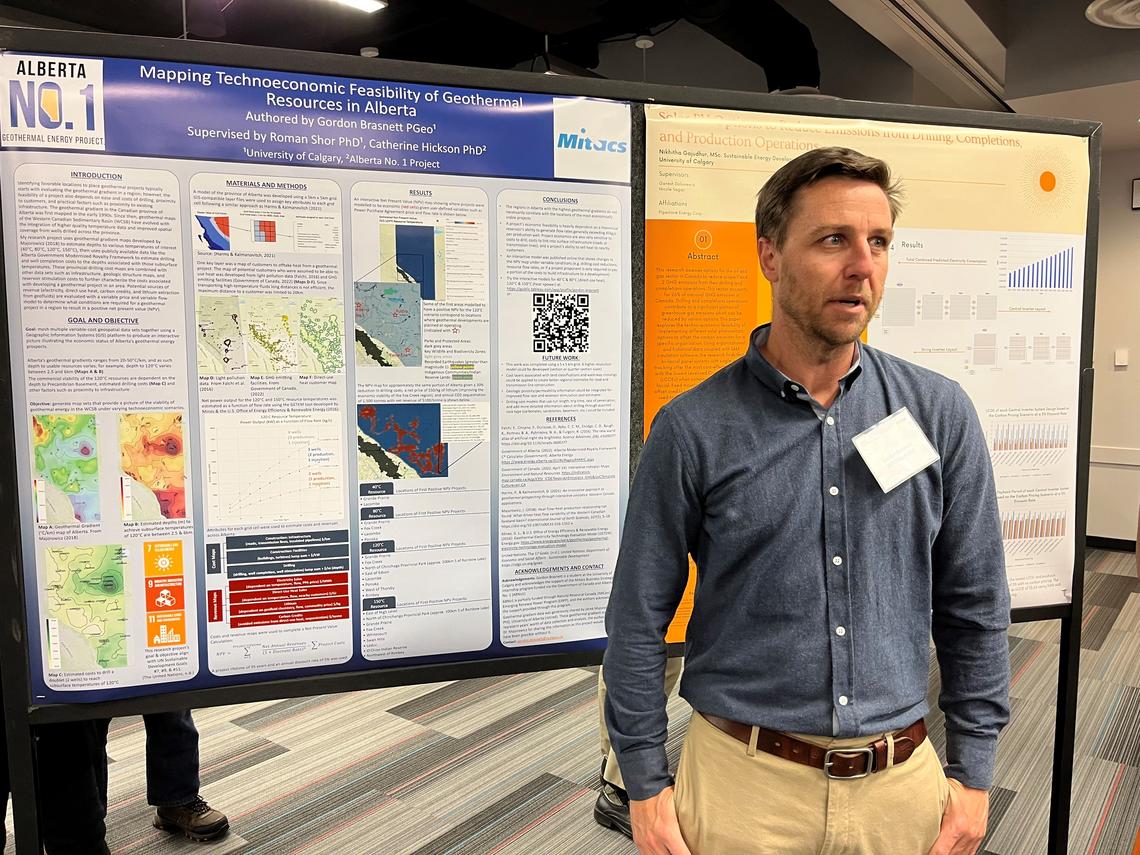 UCalgary grad Gordon Brasnett believes geothermal energy can grow into a new economic engine for Alberta.