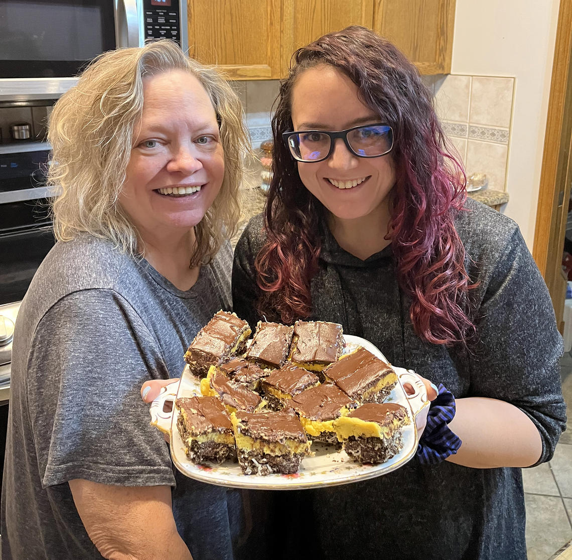 Tia Lalani and her mom whip up her family's favourite: Nanaimo Bars