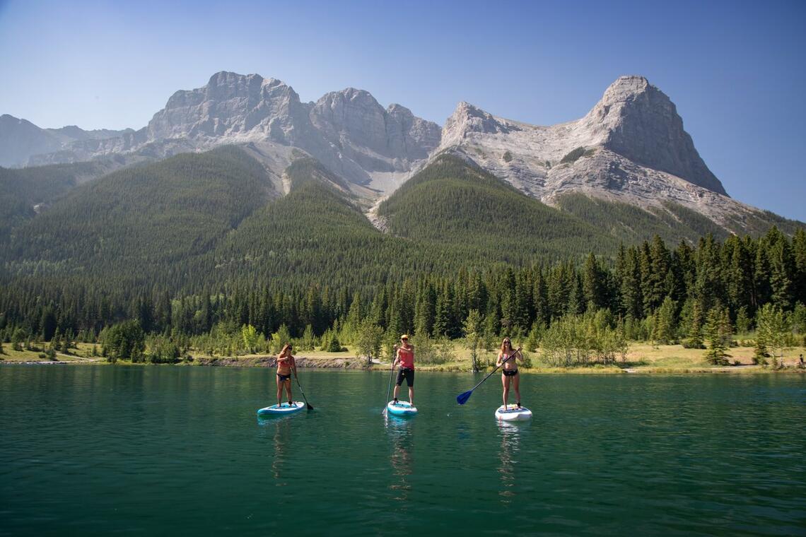 SUPs in Canmore