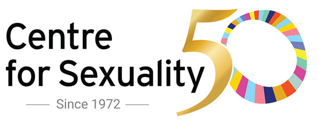 Centre for Sexuality logo, 50th anniversary