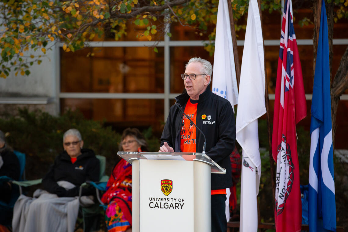 Flag-lowering Ceremony Honours Truth And Reconciliation At UCalgary ...