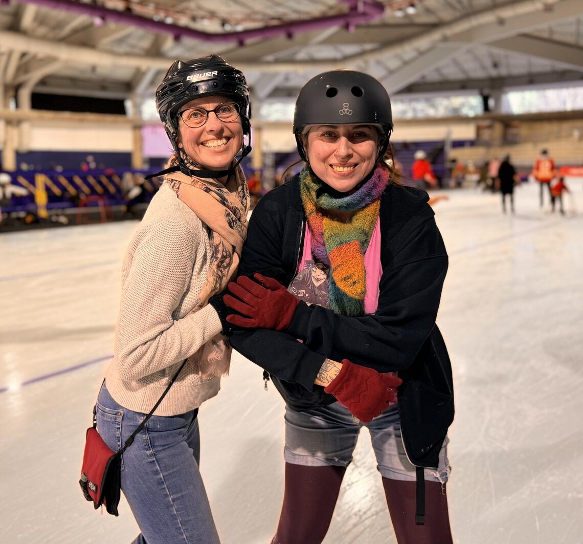 skaters in the Oval 