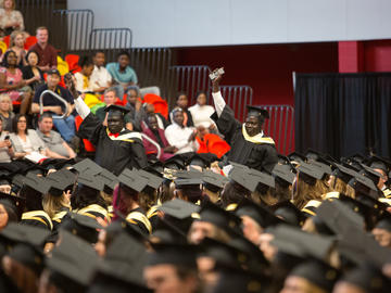 The Faculties of Arts, Social Work and Graduate Studies celebrate graduation at the convocation ceremony on Wednesday, June 5, 2019. 