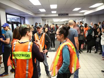 Evacuation plans are an important part of health and safety on campus. Evacuation drills were carried out from Sept. 10 to Sept. 20 as part of our annual emergency preparedness training for students, faculty and staff.