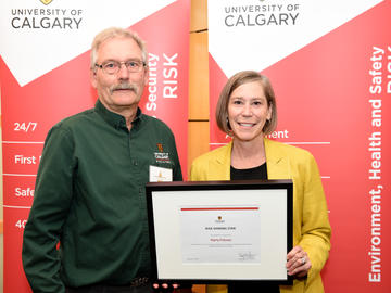 Harry Friesen, Grounds Supervisor, Facilities Management. As a Special Events Committee member, Friesen works to find solutions while assisting Risk Management and Insurance in addressing risks related to traffic throughout campus.