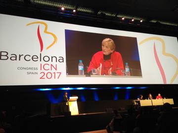 Shellian on panel at ICN Congress held in Barcelona, Spain in 2017.