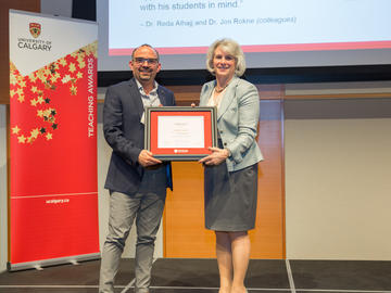 Jalal Kawash, Department of Computer Science, Award for Full-Time Academic Staff (teaching professor)