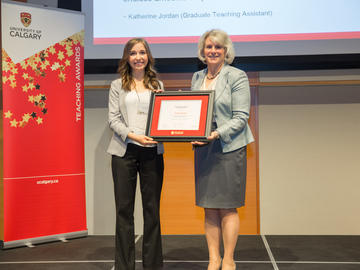 Colby Regel, Department of Biological Science, Award for Graduate Assistants (Teaching)