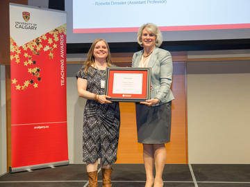 Aubrey Hanson, Werklund School of Education, Award for Teaching in Online Environments
