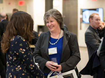 Recipients from the Faculty of Social Work received four Teaching Awards. Ellen Perrault (above), associate dean (teaching and learning), and Jackie Sieppert (dean) provide tremendous support to Teaching Awards nominees from their faculty.