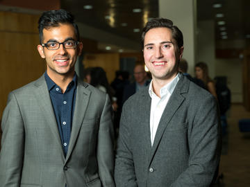 ENTiD. From left: Rahul Arora (COO) and Dr. Devon Livingstone (CEO) of ENTiD