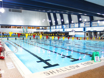 UCalgary's Olympic-sized swimming pool.