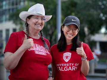 UCalgary in the Stampede parade