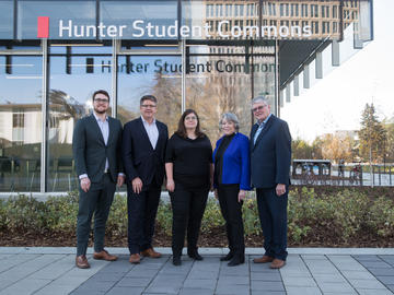 Official launch of Hunter Student Commons