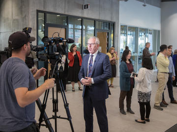 Official launch of Hunter Student Commons