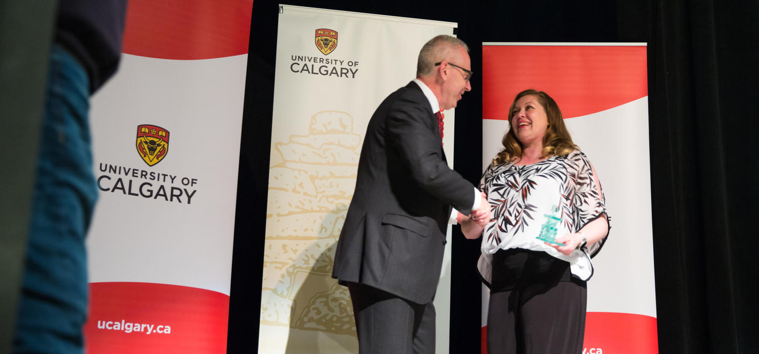 The 2019 Recognition Awards celebrated the incredible contributions made by UCalgary employees that make the university a great place to learn and work. Photos by Riley Brandt, University of Calgary