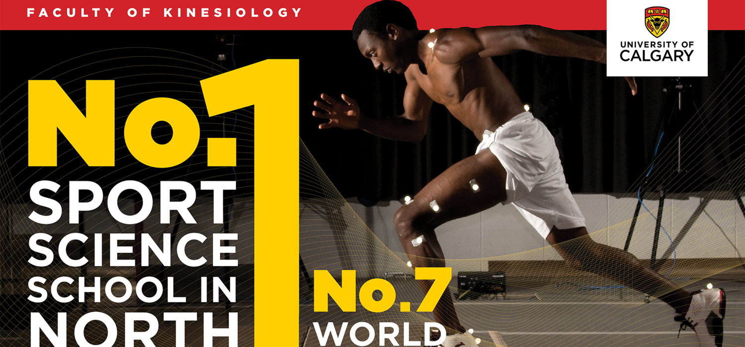 UCalgary’s Faculty of Kinesiology is the No. 1 ranked sport science school in North America.