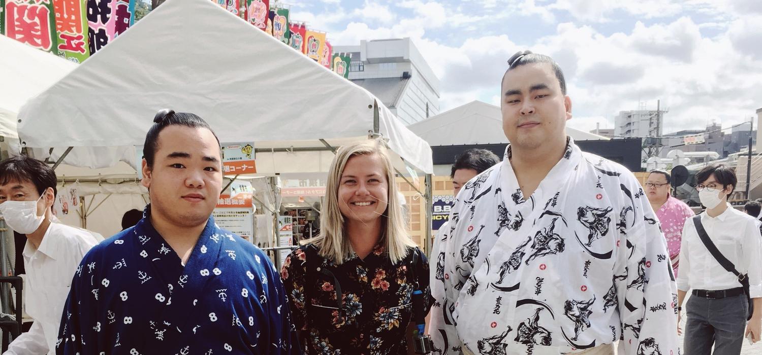 University of Calgary School of Architecture, Planning and Landscape master's grad Ashley Ortlieb says her study abroad experience in Tokyo was amazing. Photos courtesy Ashley Ortlieb