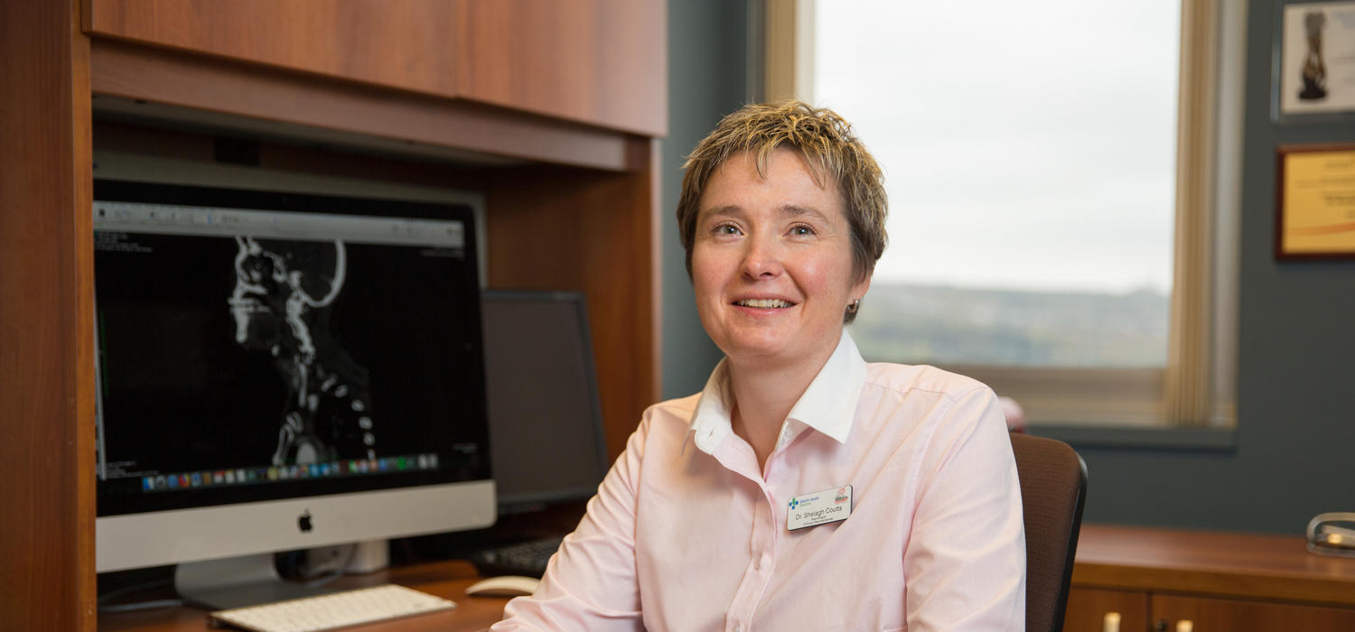 University of Calgary researcher Shelagh Coutts says the findings of the study call attention to potential missed opportunities for prevention of stroke and other adverse vascular events such as heart attack or death in women. Photo by Adrian Shellard for the Hotchkiss Brain Institute