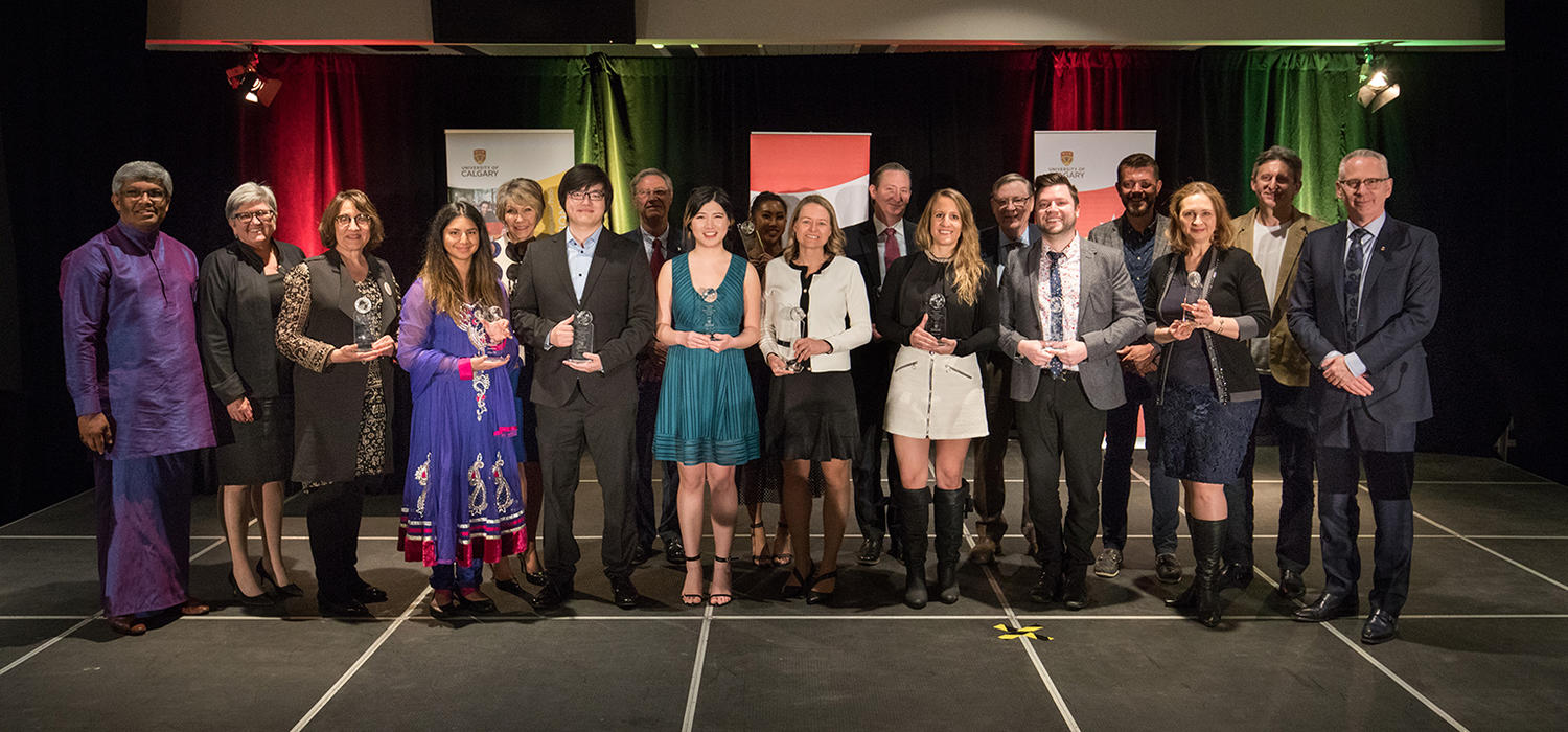 2019 University of Calgary Internationalization Achievement Award Winners