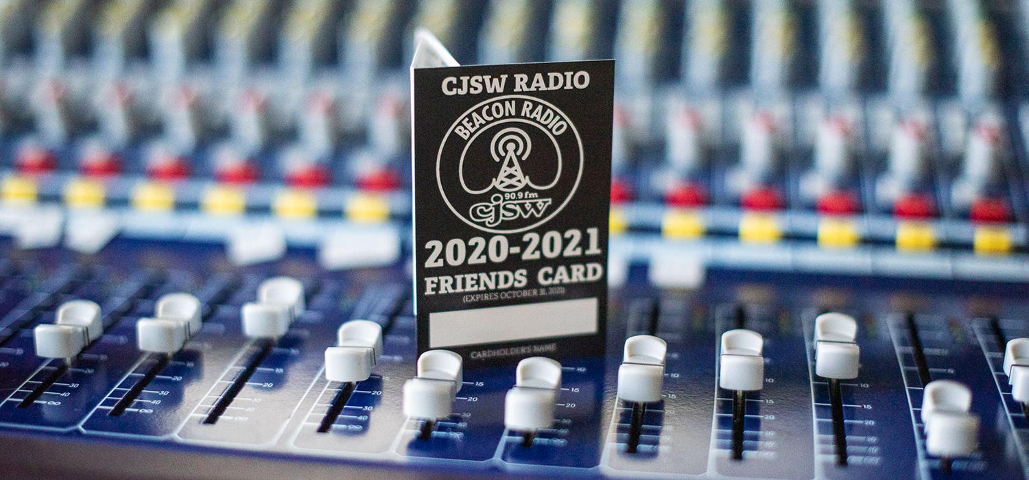 CJSW Friends Card
