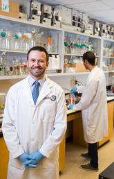 Michael Kallos is director of the Biomedical Engineering Initiative and lead of the University of Calgary's biomedical engineering strategic research theme. He and his team are trying to encourage healthy stem cells to multiply, to aid in the treatment of a host of medical issues.