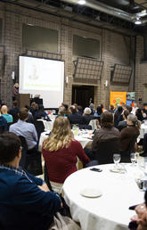 More than 150 people attended the 10th Annual Sustainability Awards at the University of Calgary on March 21, 2018 to recognize sustainability excellence and leadership. Photo by Riley Brandt, University of Calgary