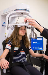 Kathryn Schneider, a researcher in the Faculty of Kinesiology, is part of an international team who shaped a consensus on recognizing and treating concussion in sport. Photo by Riley Brandt, University of Calgary