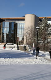 MacEwan Hall in winter