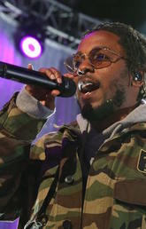 The Pulitzer Prize winning emcee Kendrick Lamar recently asked a white fan to refrain from rapping the n-word. A video recording of the incident has reignited a controversy that gained wide attention last year. In this 2016 file photo, Kendrick Lamar performs in New York. 