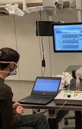 Testing Bertie at the Advanced Technical Skills Simulation Laboratory (ATSSL)