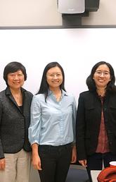 Clara Iwasaki and SLLLC professors