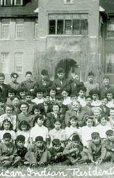 St. Paul’s Residential School, Blood Reserve, 1950.