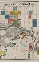 Map of the city of Calgary, Alberta [1908]