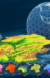 Flood Susceptibility Modeling on Hexagonal Grid Meshes 