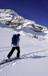Backcountry skier 