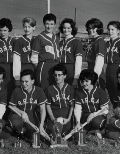 Calgary softball team from the 1960s. Courtesy of Calgary Gay History Project.