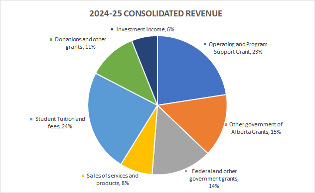 2024-25 Consolidated Revenue