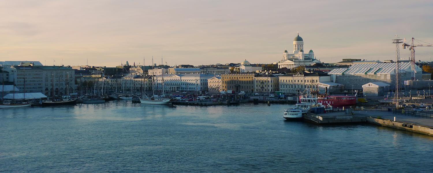 Image of Helsinki city harbour
