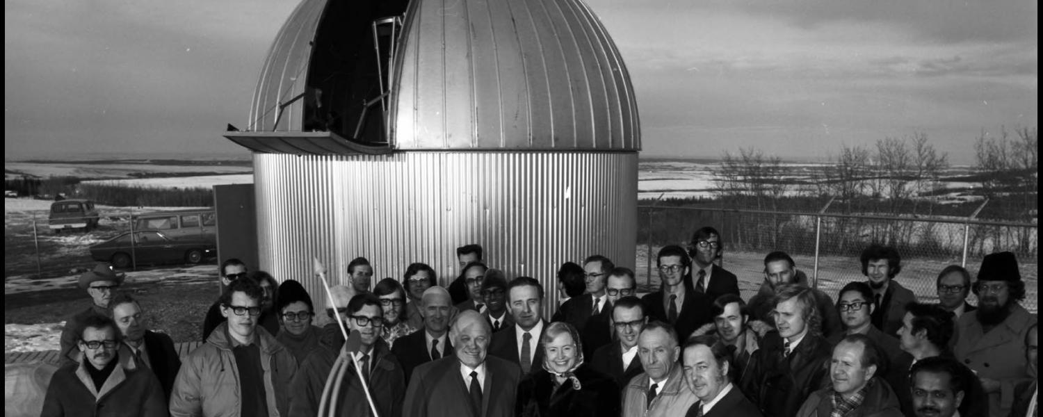 Rothney Observatory opening