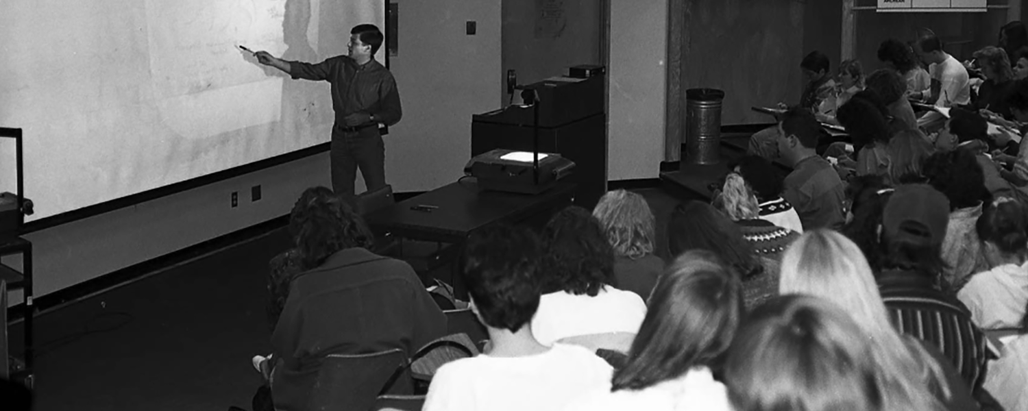 Students in a classroom