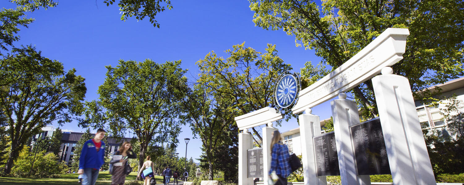 University of Calgary Campus in the Summer