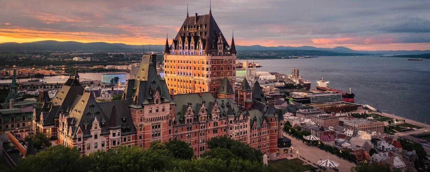 Chateau de Frontenac in Quebec City