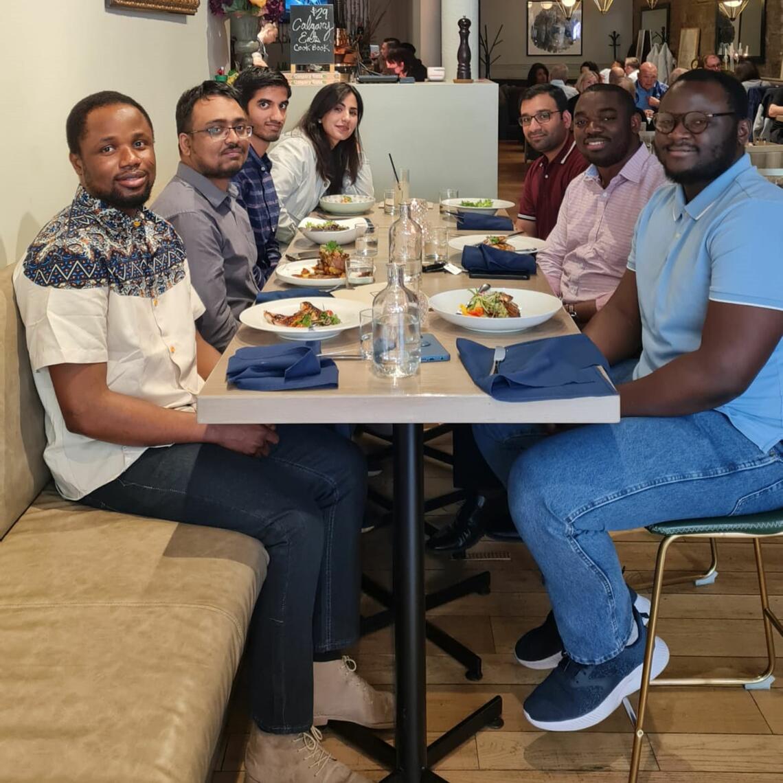 Yashas Welcome dinner