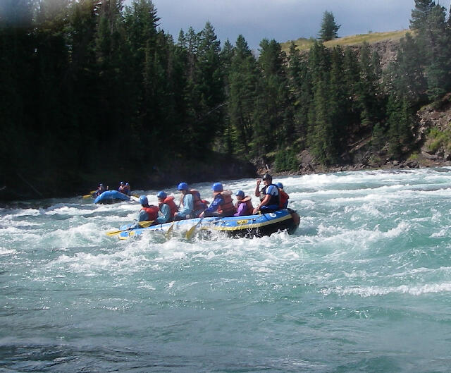 Fun on rapids Fun on rapids