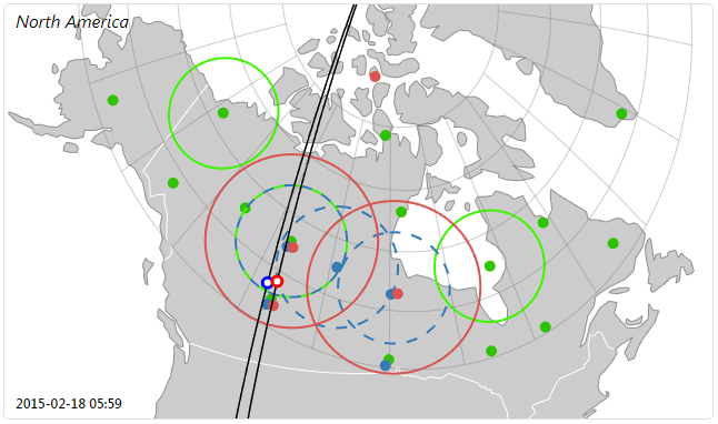 Swarm-Aurora map