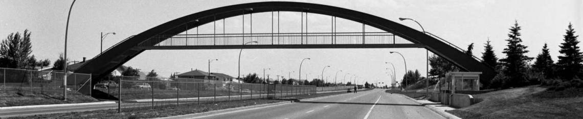 Crowchild Trail bridge, 1966 Crowchild Trail bridge, 1966